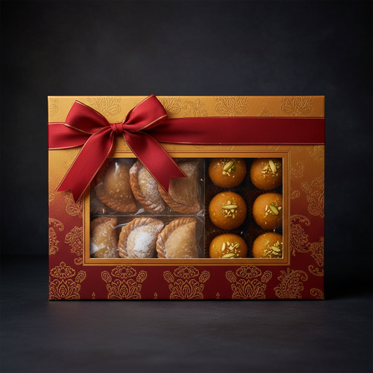 Premium Gift Packaging – Decorative Box, Satin Ribbon & Handwritten Note